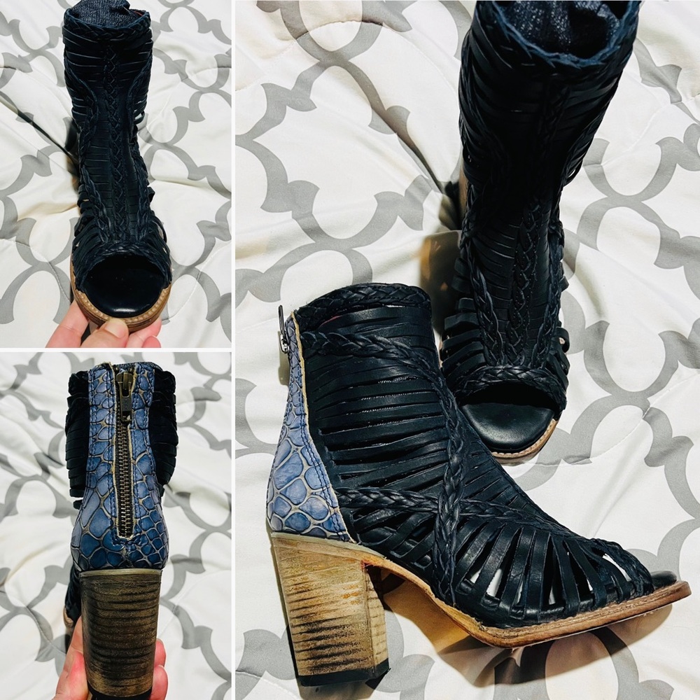Freebird Bela Navy Size 8